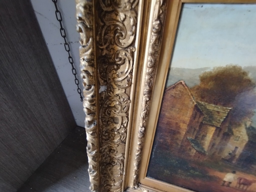 Oggetti D'Arte O Antiquariato – Si vende un quadro raffigurante un paesaggio, olio su tela, a… — foto 3