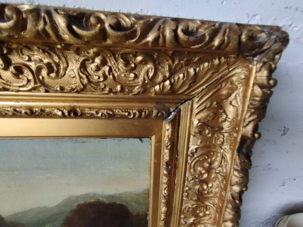 Oggetti D'Arte O Antiquariato – Si vende un quadro raffigurante un paesaggio, olio su tela, a… — foto 5