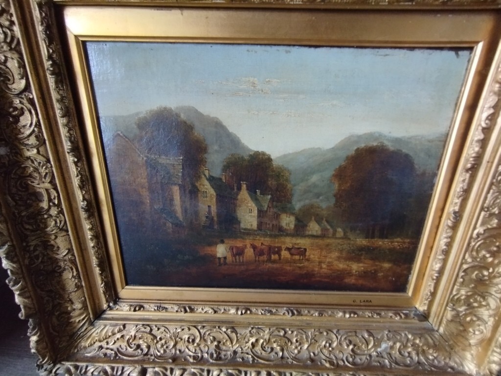 Oggetti D'Arte O Antiquariato – Si vende un quadro raffigurante un paesaggio, olio su tela, a… — foto 4