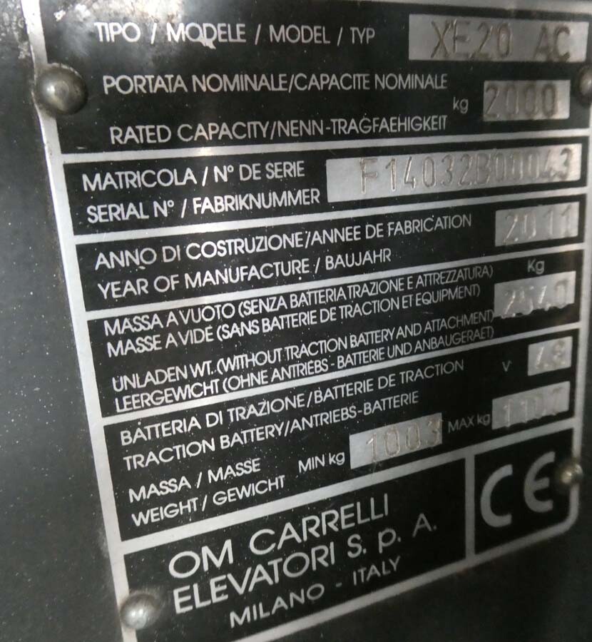 Apparecchi Di Sollevamento – Il lotto comprende un carrello elevatore elettrico a forche… — foto 6