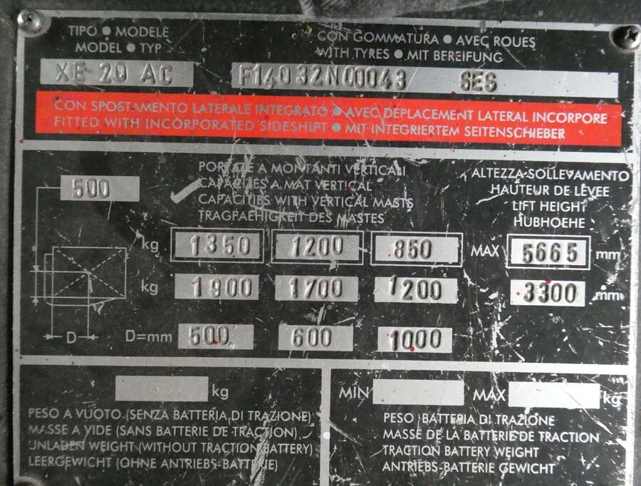 Apparecchi Di Sollevamento – Il lotto comprende un carrello elevatore elettrico a forche… — foto 7