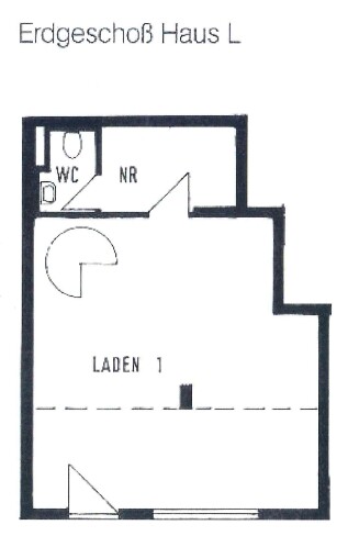 Grundriss EG Laden