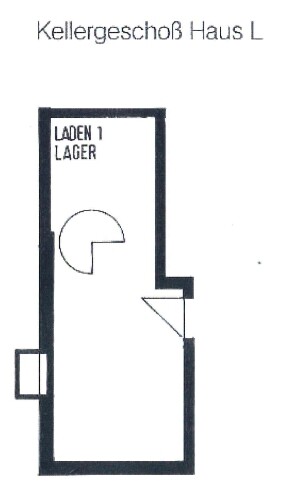 Grundriss UG Lager