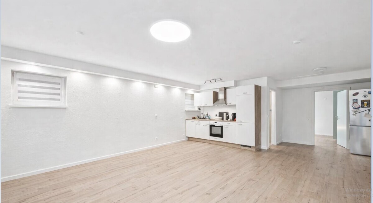 Wohnzimmer mit Küchenzeile