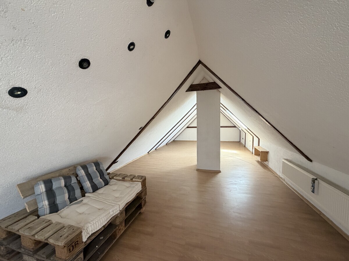 Spitzboden ausgebaut