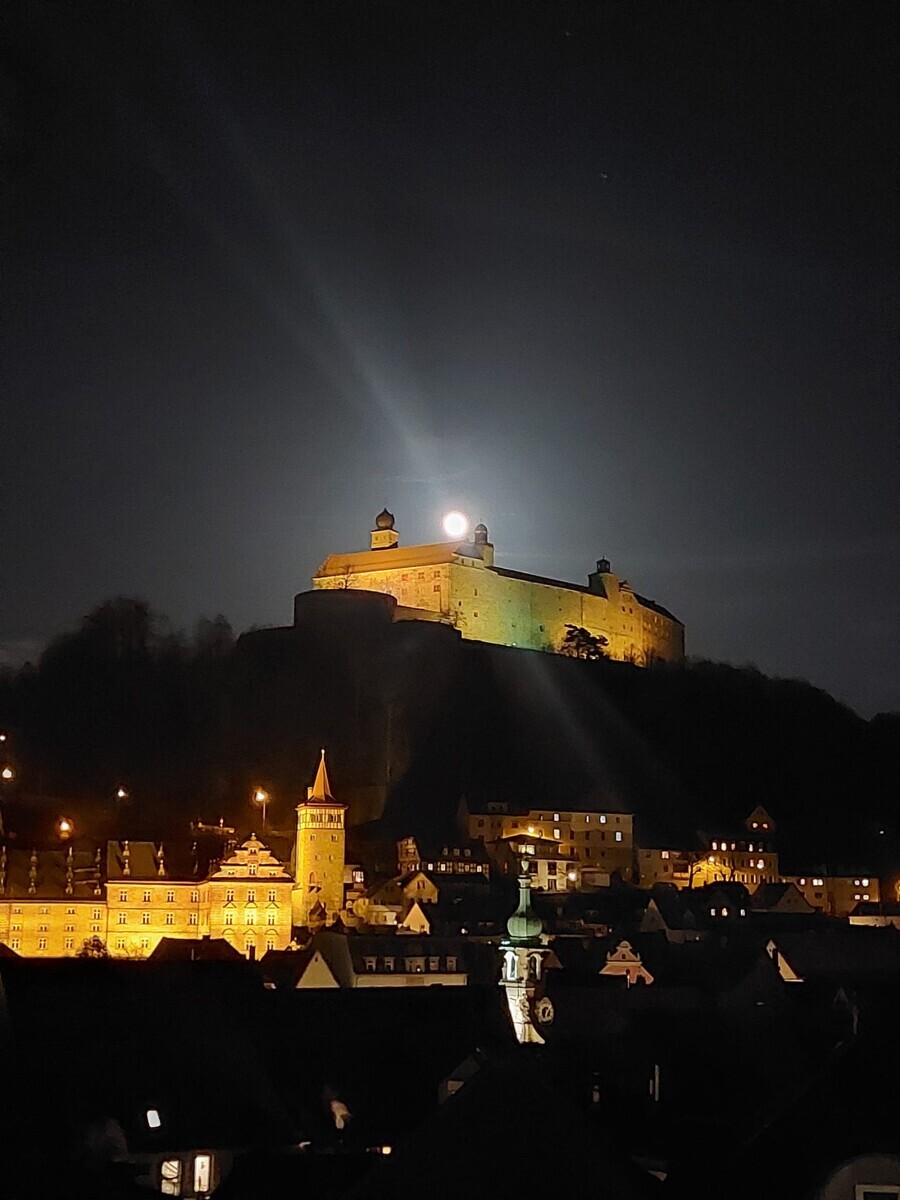 Ausblick bei Nacht
