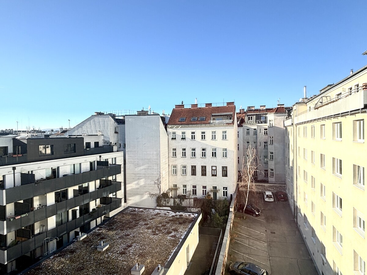 Ausblick Küche/Wohnzimmer