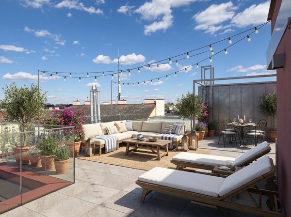 Dachterrasse