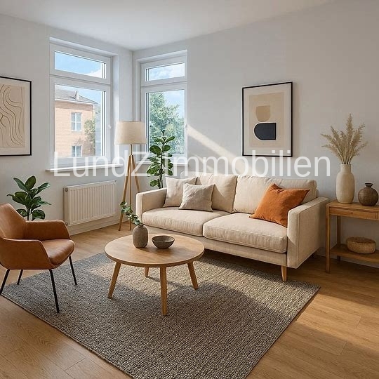 Helle 3-Zimmer-Wohnung mit Balkon und Gartennutzung - Foto 1