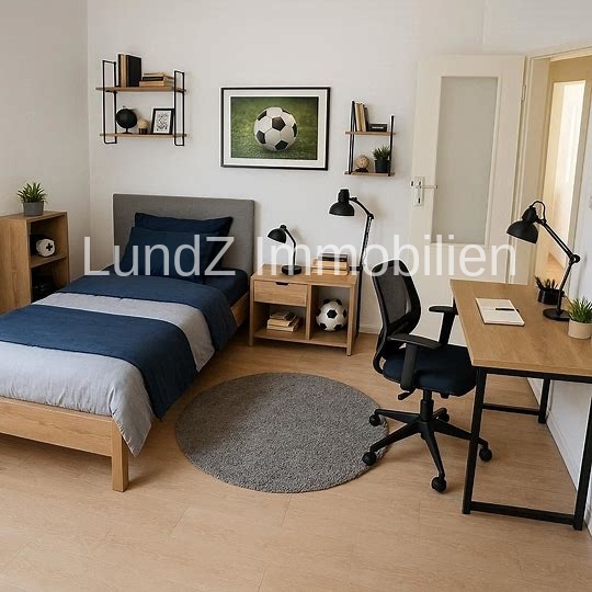 Helle 3-Zimmer-Wohnung mit Balkon und Gartennutzung - Foto 2