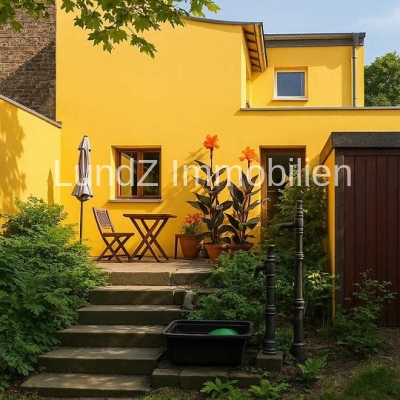 seitenansicht haus-Gartenseite