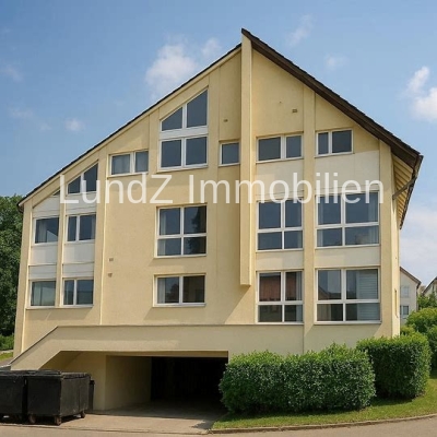 Haus-Ansicht-Tiefgarage