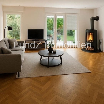 Wohnzimmer-Kaminofen