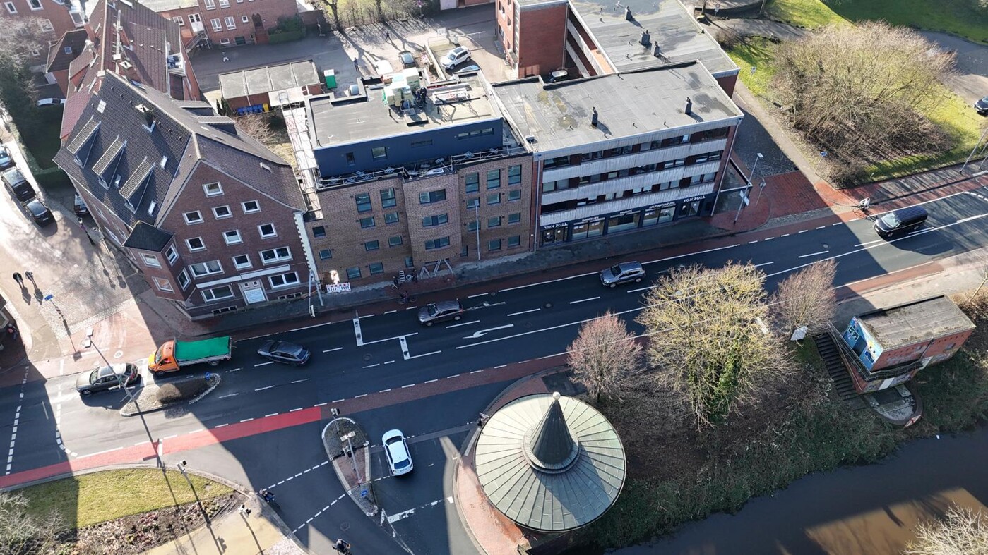 Luftbild Pagodenhöfe