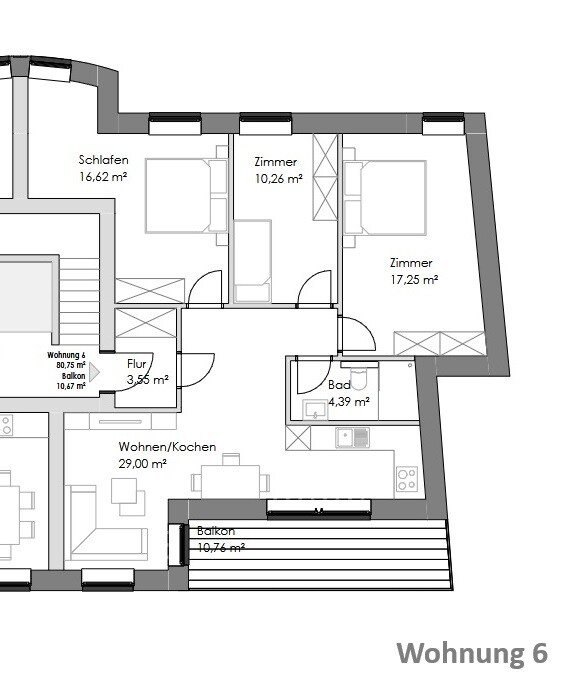 Wohnung 6