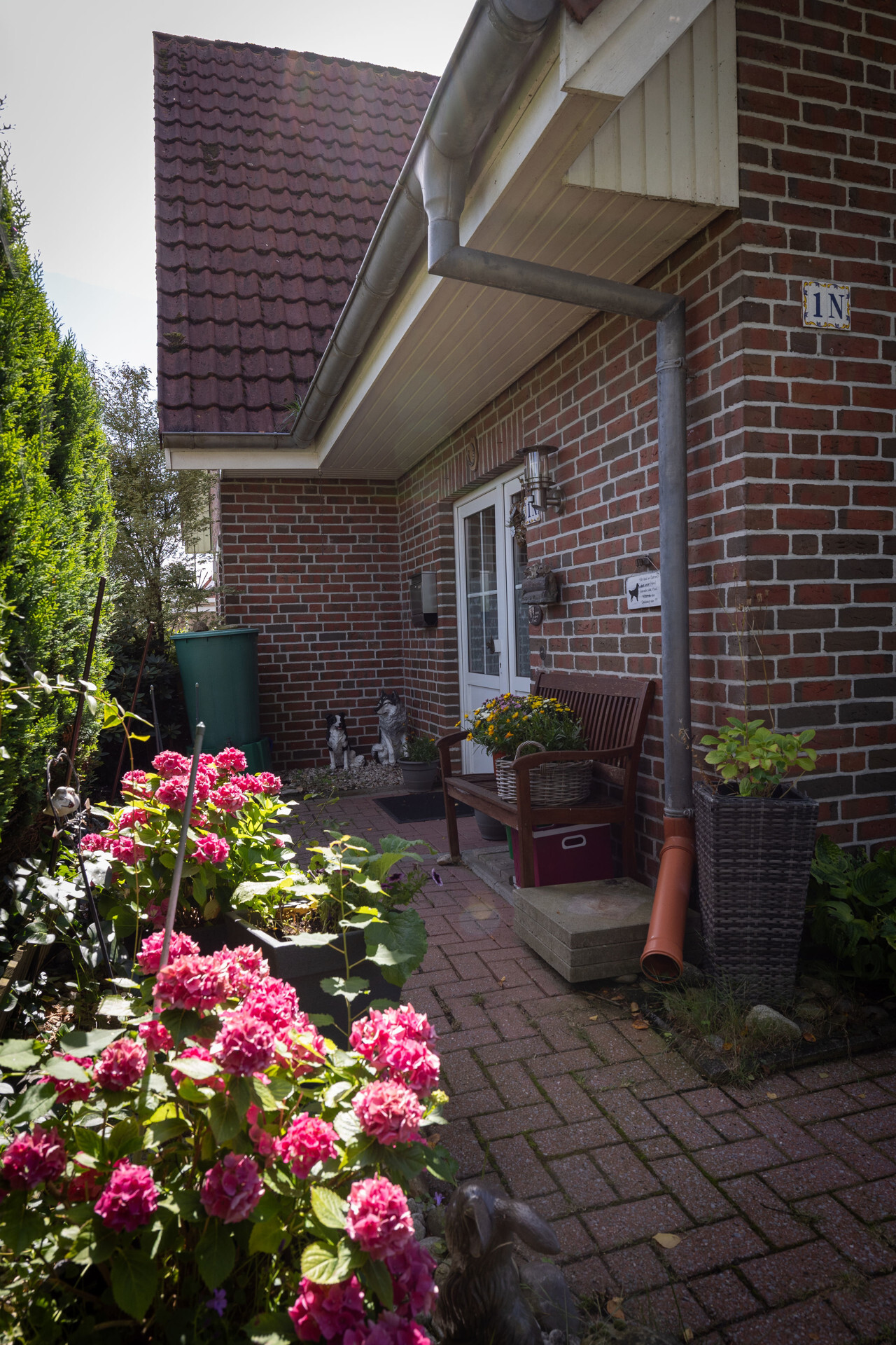 Seite Garten Eingang