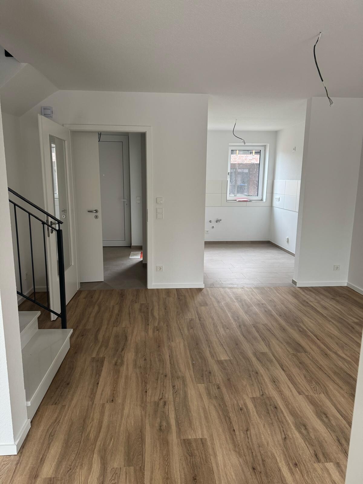 Ansicht Küche aus Wohnzimmer