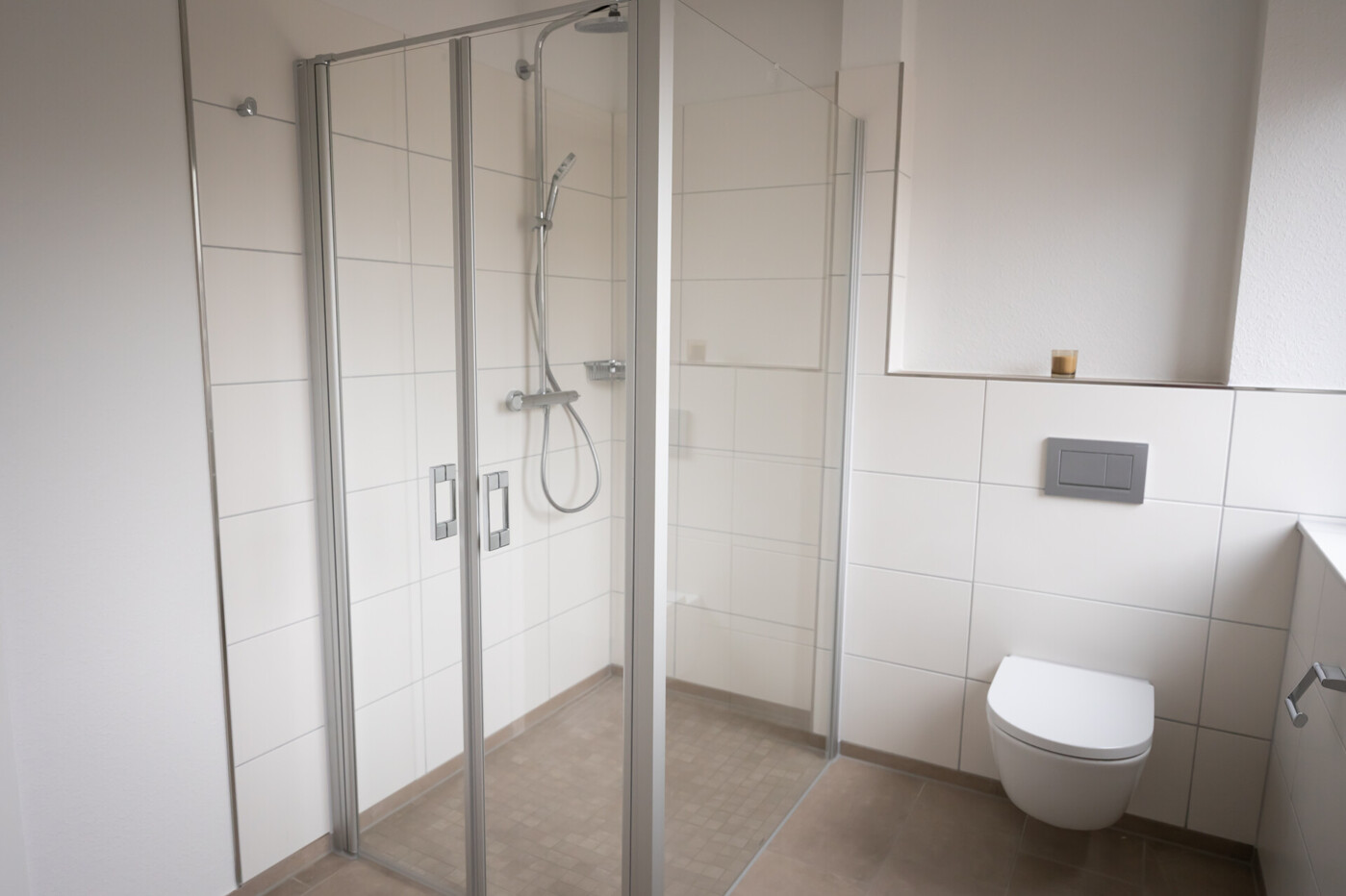 Badezimmer ebenerdige Dusche