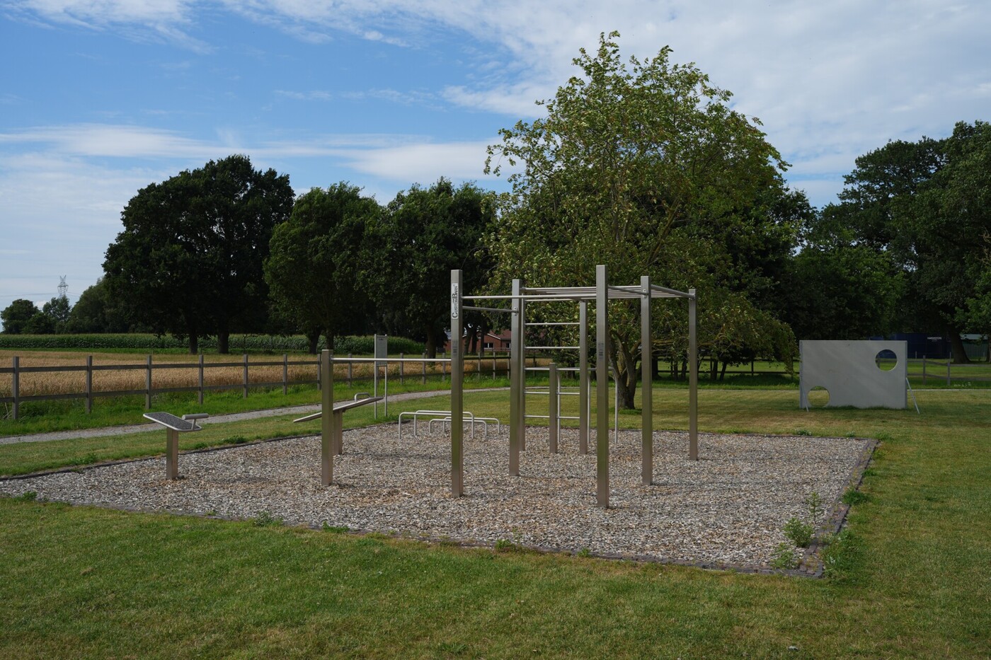 gemeinschaftlicher Sportgerätepark