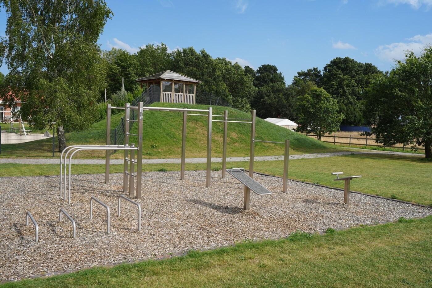 gemeinschaftlicher Sportgerätepark