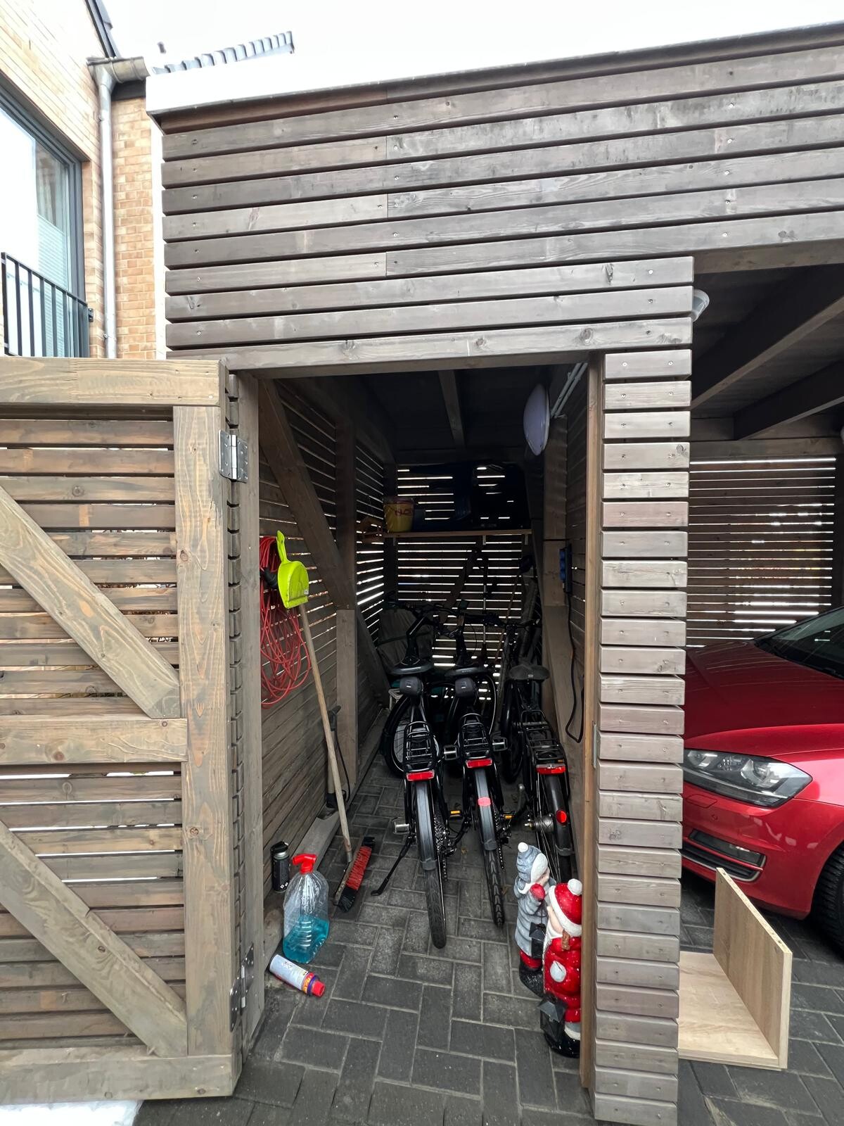 Fahrradschuppen