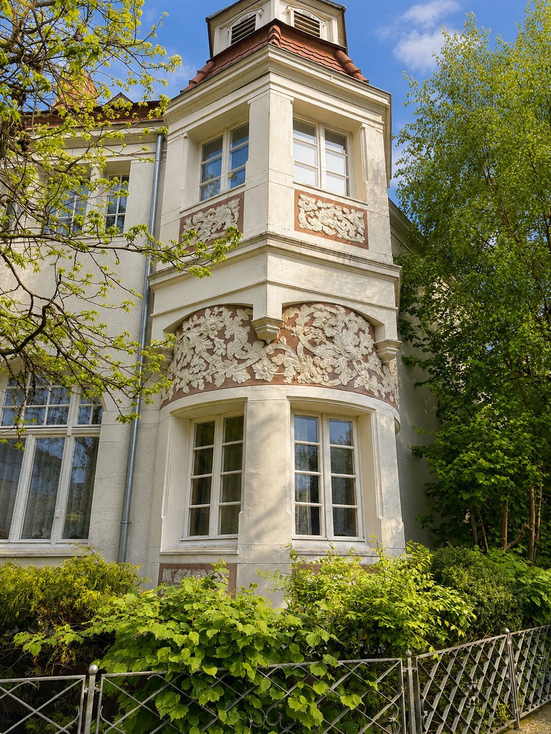 Eckvorbau