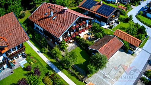 Drohnenaufnahme Haus