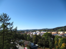 Ausblick vom Westbalkon