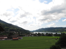 Ausblick von der Terrasse