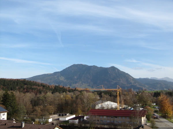 Aussicht vom Balkon