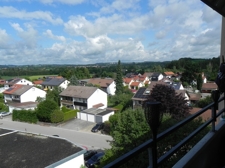Ausblick vom Balkon