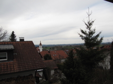 Ausblick vom Balkon