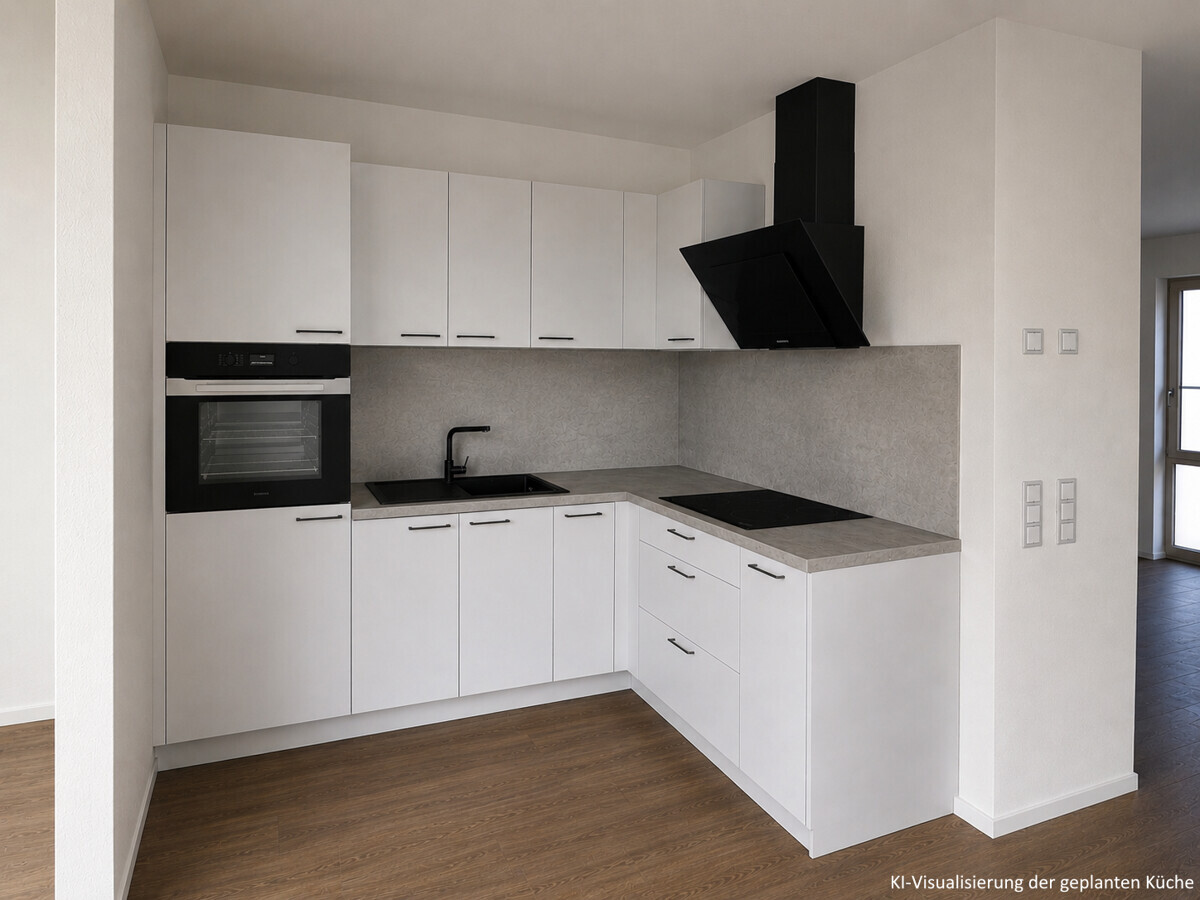 Neubau-Erstbezug! 2-Zimmer-Obergeschosswohnung mit gehobener Ausstattung in Bürgerfelde - Photo 1