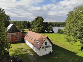 Ansicht Süden auf Doppelhaus