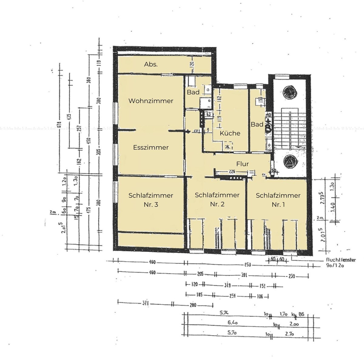 Grundriss Dachgeschoss