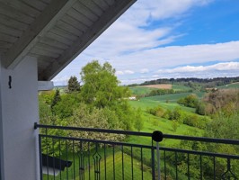 Balkon mit Fernblick