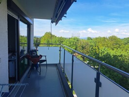 Balkon mit Fernblick 