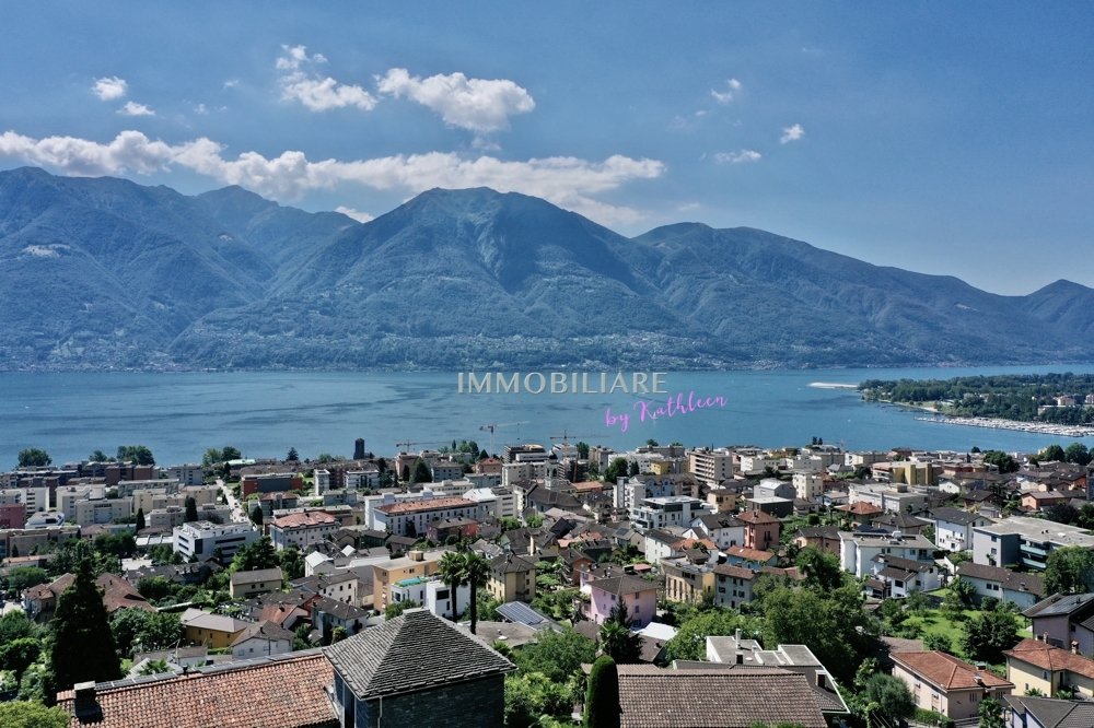 Traumhafte Aussicht auf den Lago Maggiore (West)