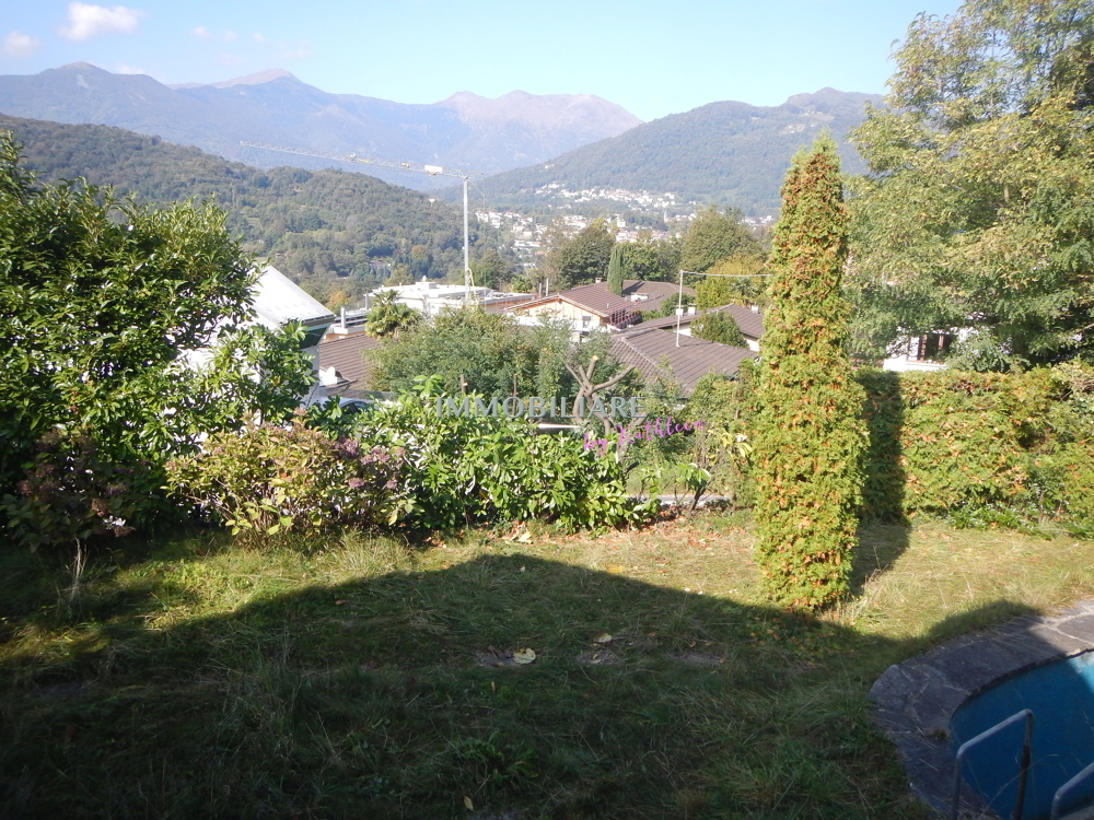 Blick vom Hauseingang