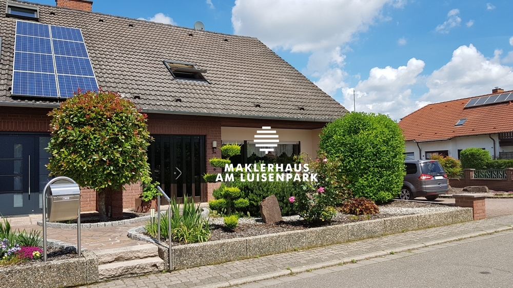 Attraktive Doppelhaushälfte in ruhiger Lage bei Speyer