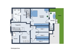 Visualisierung Gartengeschoss