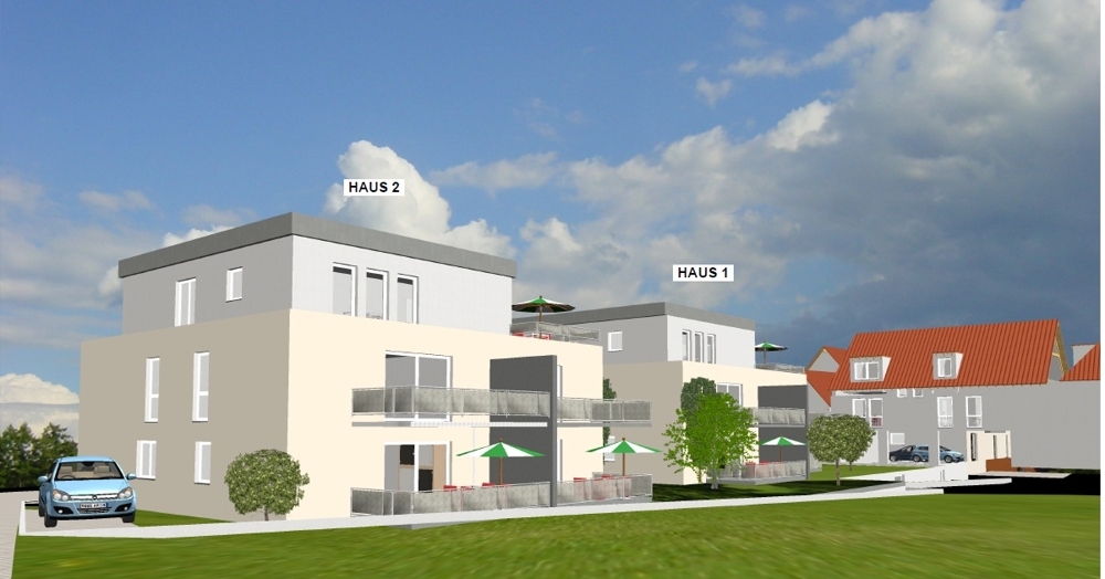 Ansicht Visualisierung Westseite