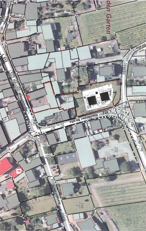 Flächenplan Neubauten