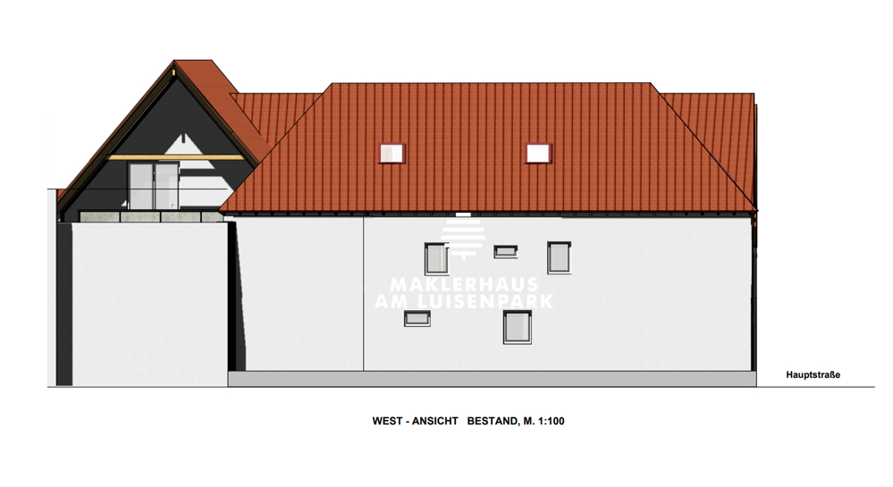 West-Ansicht Bestand