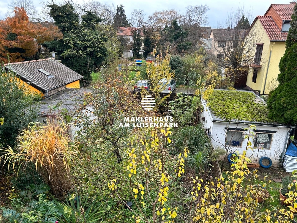 Ausblick Garten