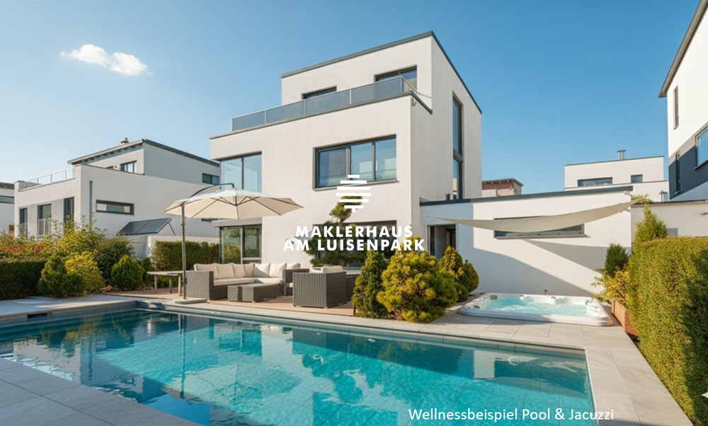 Gartenbeispiel wellness mit tuch