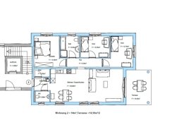 Grundriss Whg. 2 EG rechts