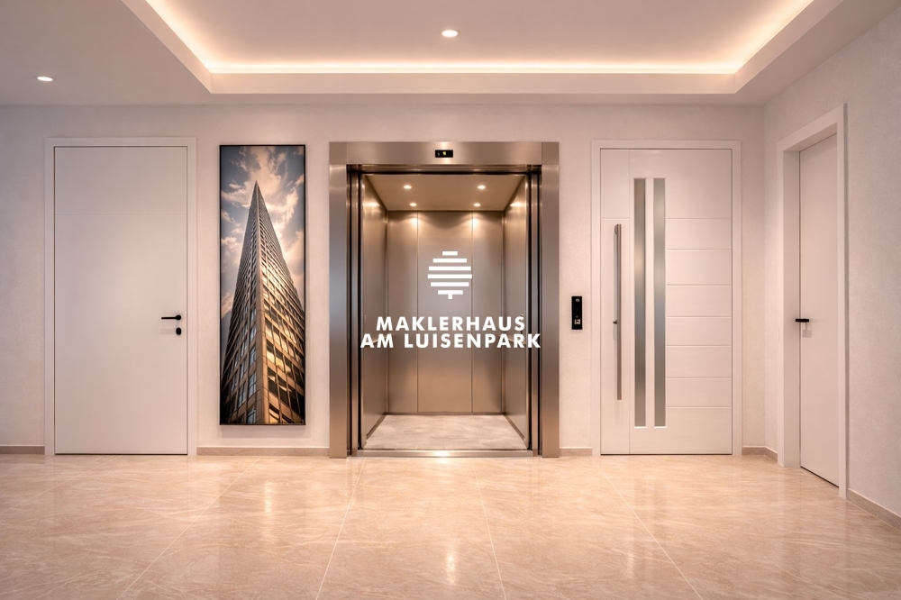 Fahrstuhl direkt im Penthaus
