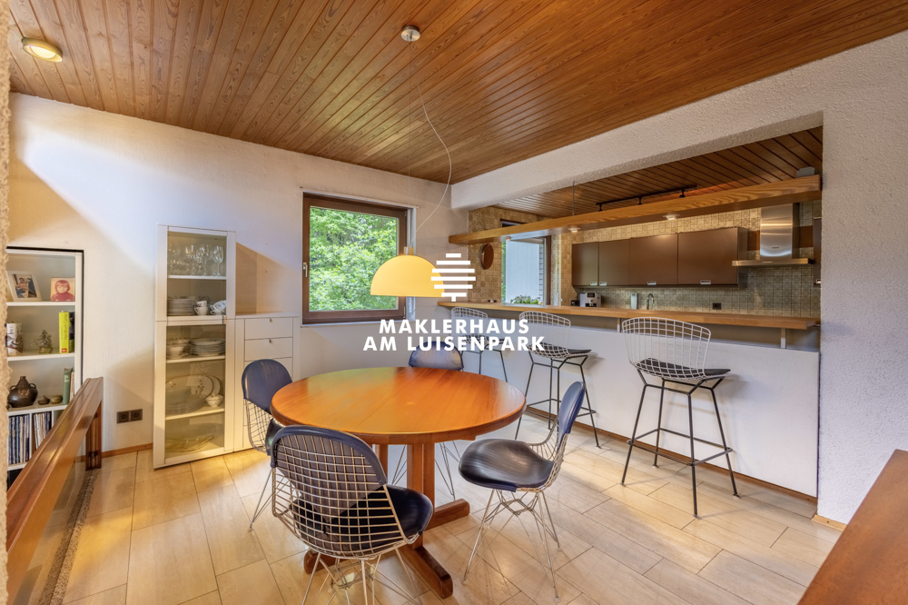 EG Essbereich und offene Küche