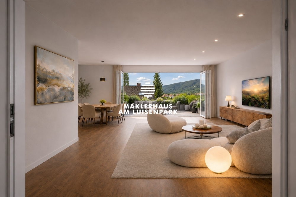 Neubau-Wohntraum in der Südpfalz nahe Landau
Moderne Dreizimmerwohnung mit West-Balkon